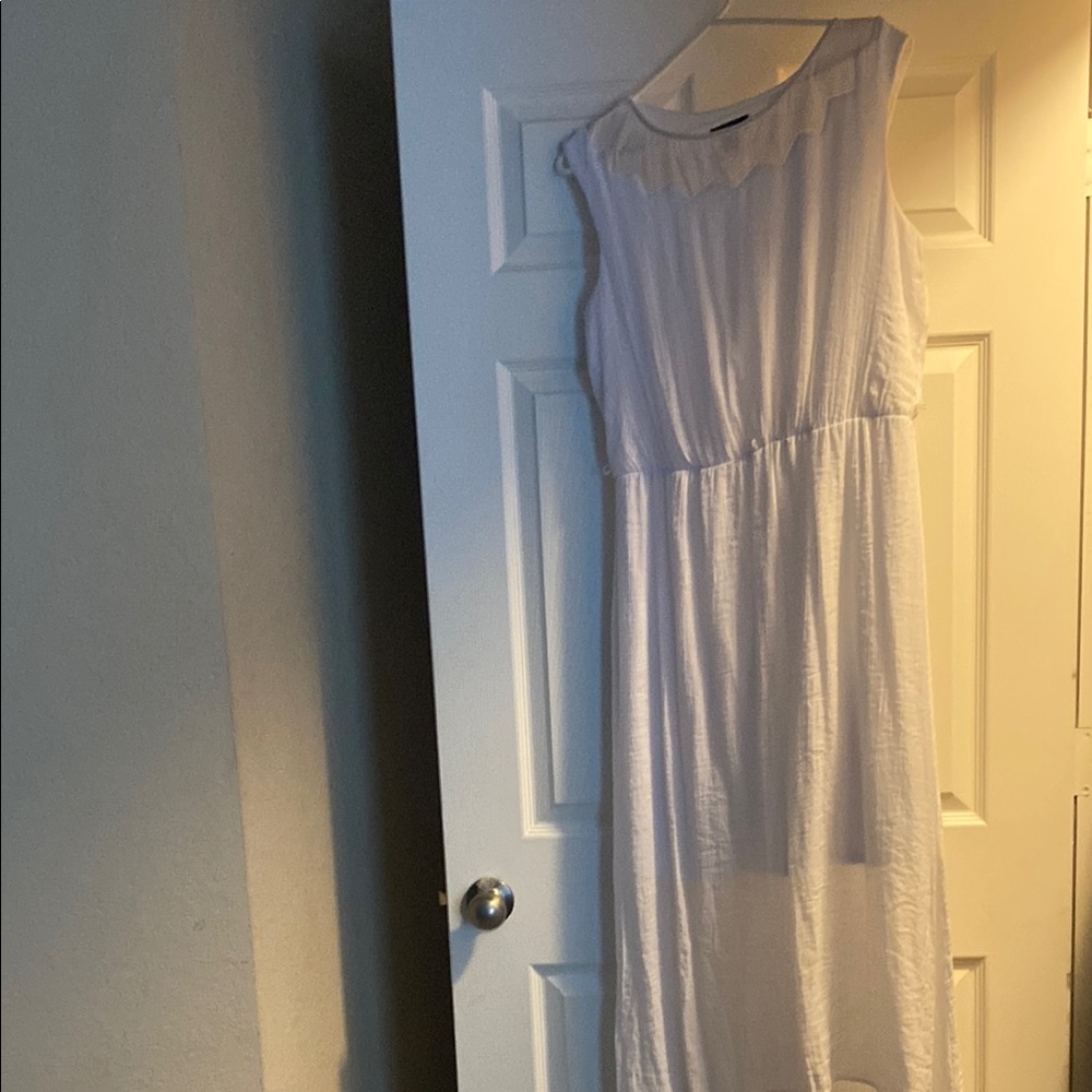 Alyx White Sleeveless Maxi Sundress